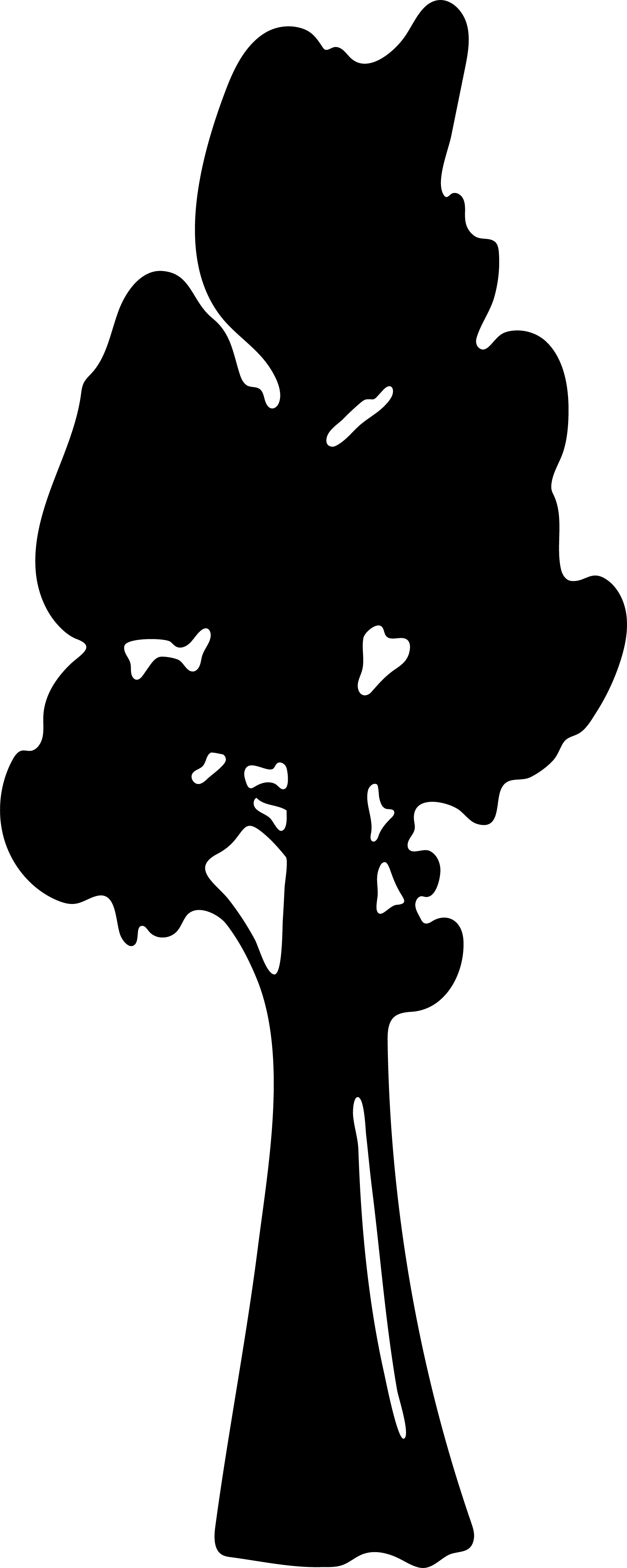 Sequoia Tree Symbol black