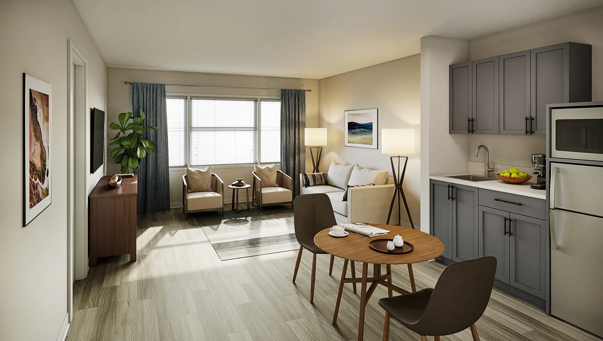 The Village interior unit