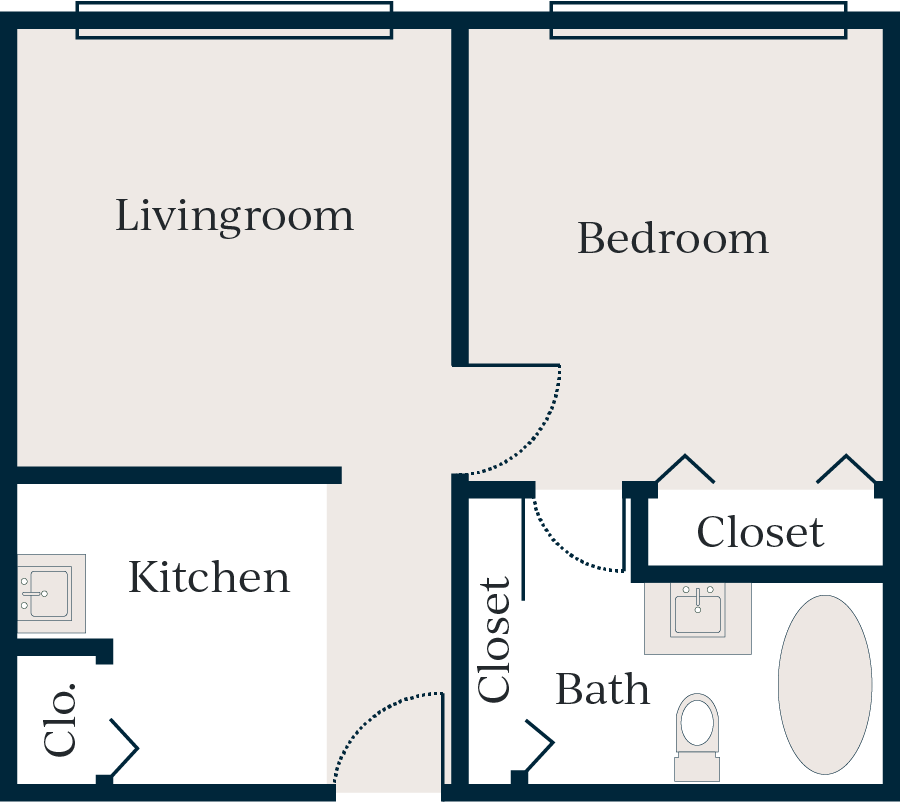 2nd bedroom plan layout B